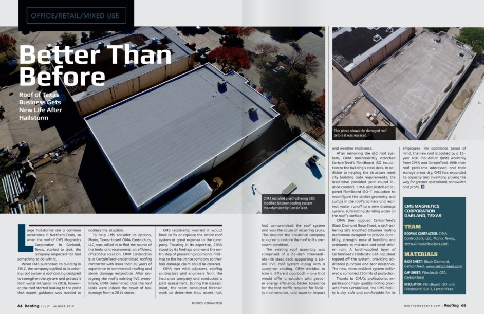 Texas Business roofing services
