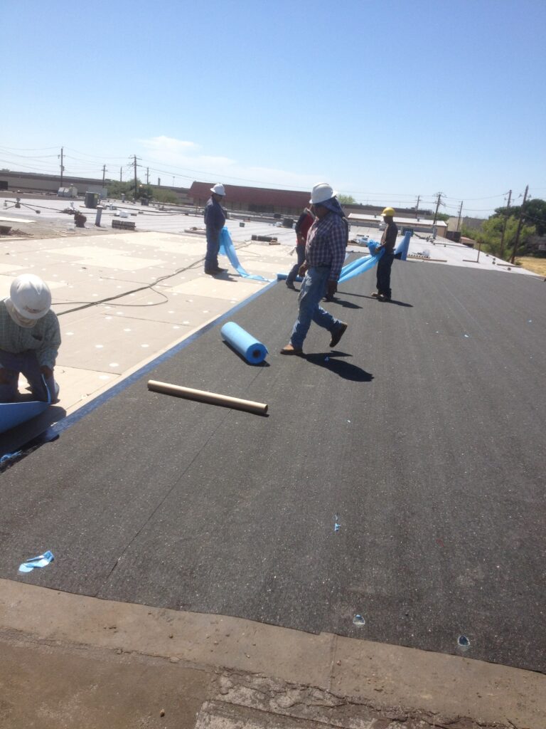 modified bitumen roof repair